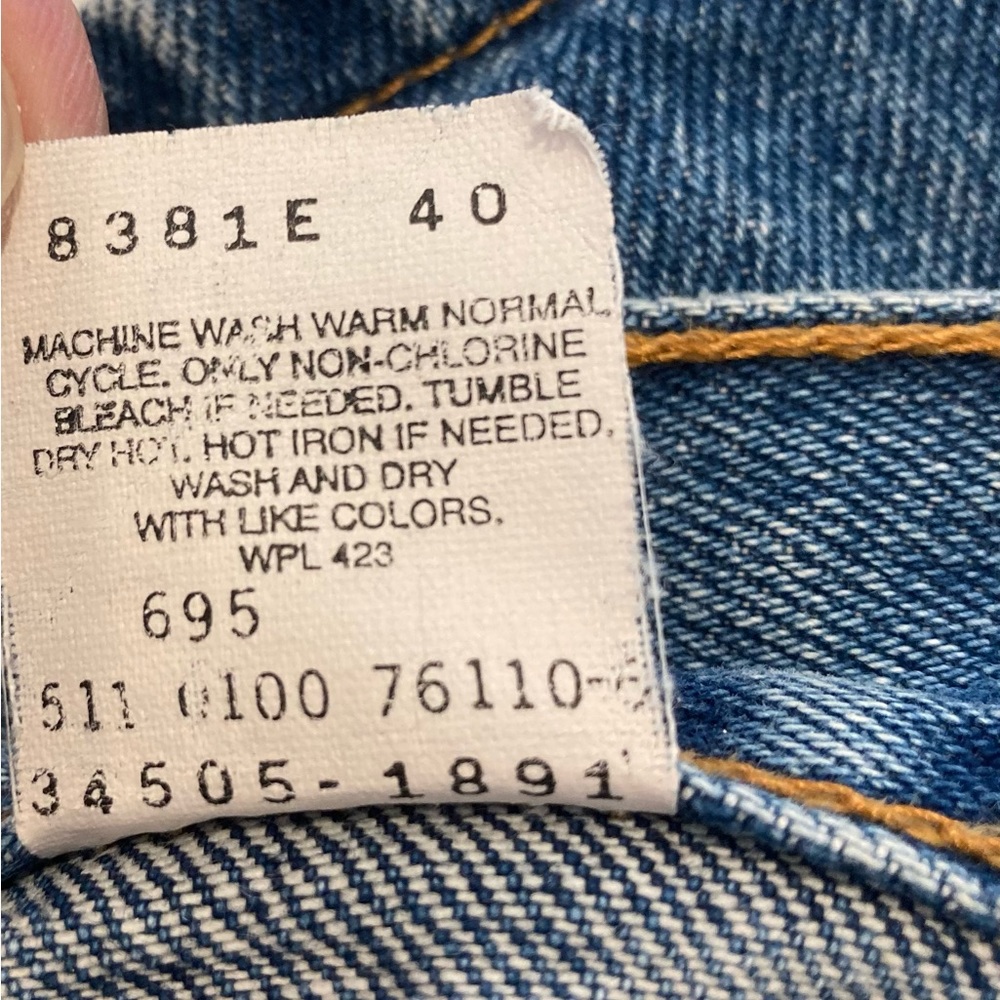 Levis blank tag #505 shorts - Picture 5 of 5
